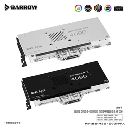 MSI RTX 4090 Bloque Agua Cobertura Completa RGB Aura Sync