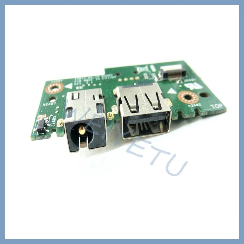 Placa IO de X401U-M3, conector de alimentación CC, placa USB para For Asus X501U X301U X401U, placa de alimentación para ordenador portátil, placa USB - imagen 3