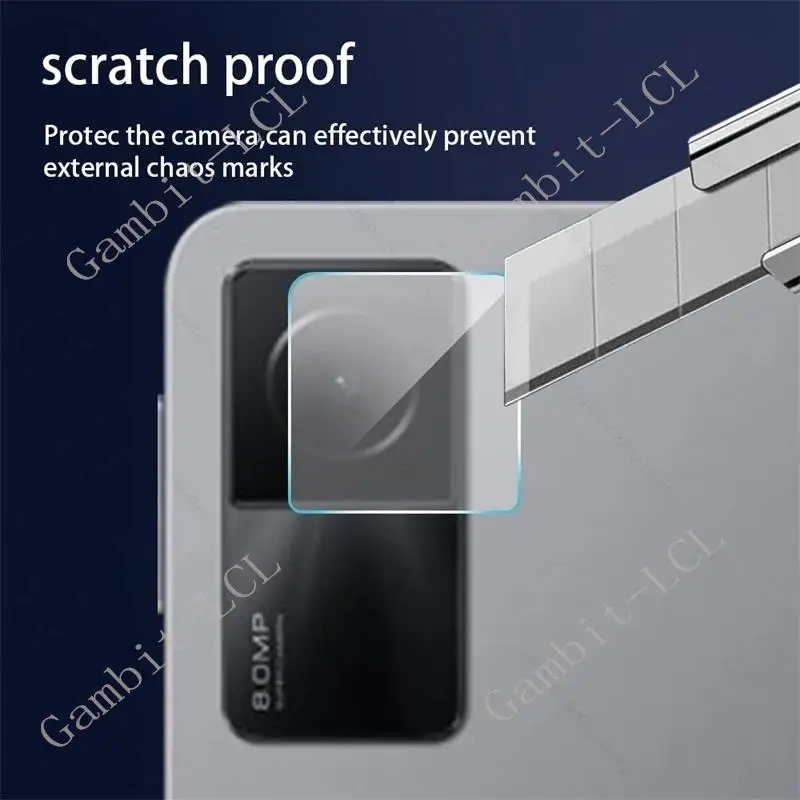Lente de cámara 3D para Xiaomi Pad 6 Max 14 Redmi Pad SE Pad5 5 Pro 12,4 11,0 Pad6 película protectora de pantalla trasera de vidrio templado - imagen 4
