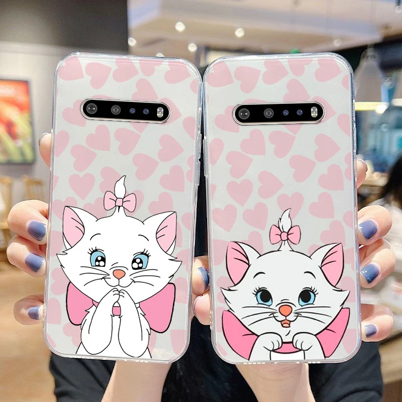 Funda de teléfono de dibujos animados de Disney, carcasa transparente para Google Pixel 7 6 Pro 6A 5A 5 LG K92 K42 K22 K71 K61 K51 K41S G8