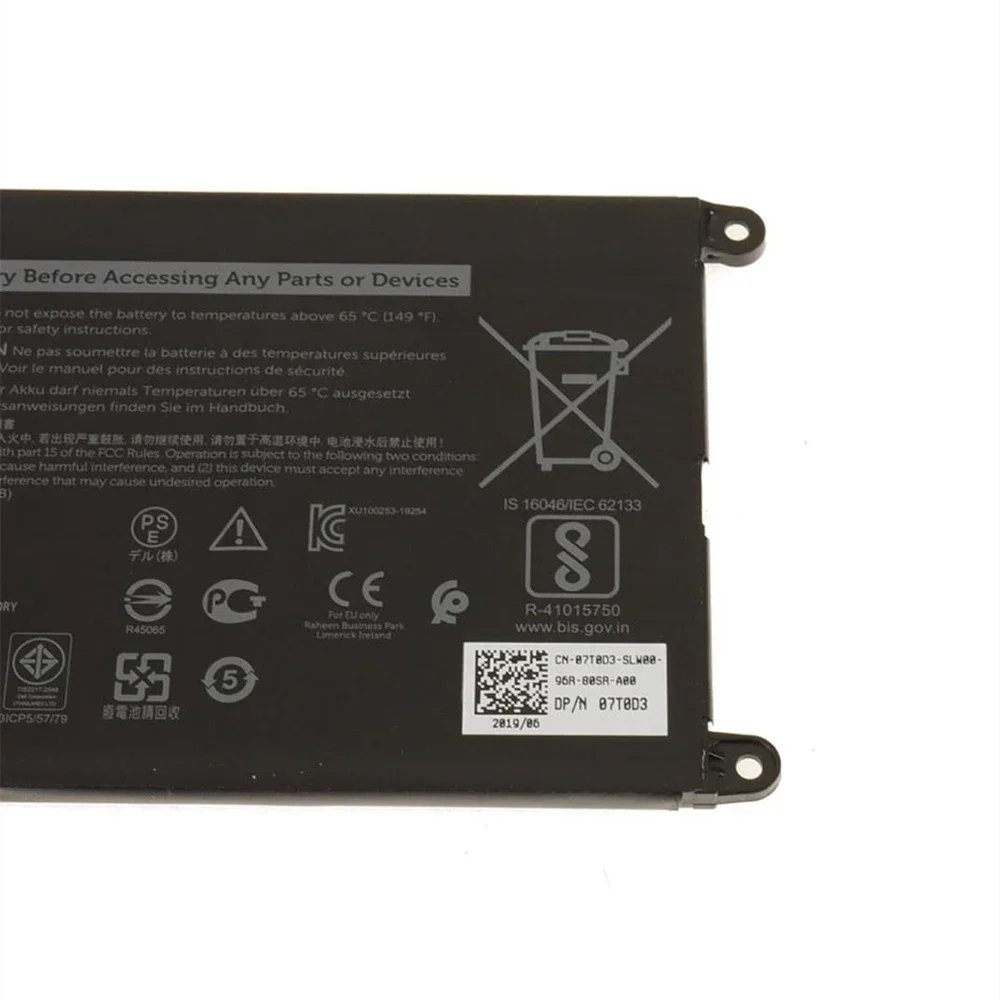 Batería Original JPFMR 7MT0R 16DPH 42Wh para Dell Chromebook 3100 3400 5488 5493 5593 - imagen 3