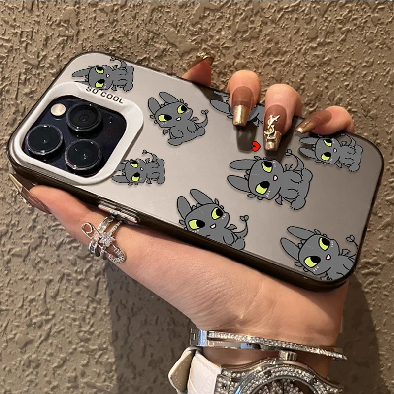 Funda de PC para Xiaomi Redmi Note 14 14S 13 12 11 Pro Plus 4G 5G 12S 11S 10S 10 9 9S 12C 13C 14C A3 A4 Linda pareja sin dientes de dibujos animados - imagen 3