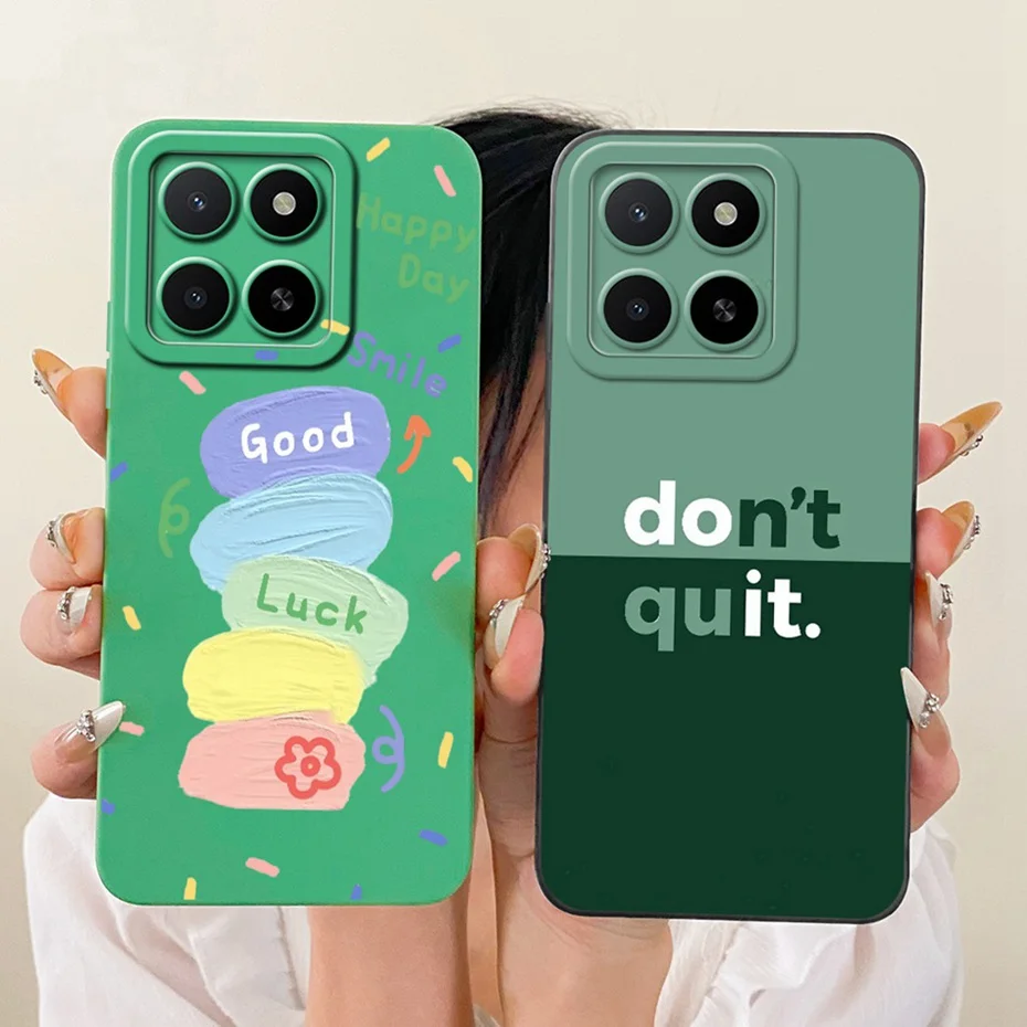 Nueva funda de teléfono de moda para Honor X5b Plus, fundas de silicona suave para HonorX5b X 5b Plus, fundas a prueba de golpes, parachoques - imagen 5