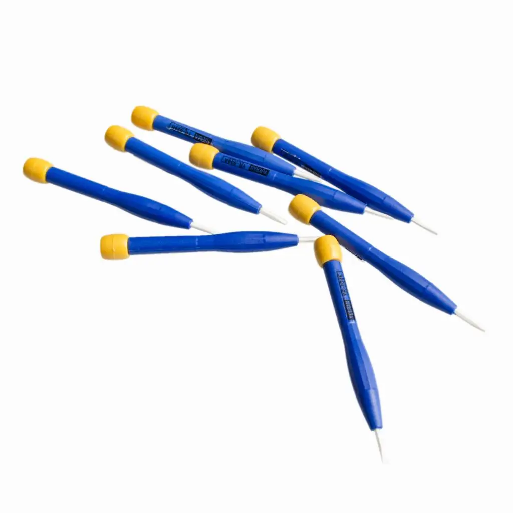 Destornillador de frecuencia ajustable, juego de cerámica de plástico antiestático ranurado y Phillips de 90MM, alta calidad, 8 Uds. - imagen 2