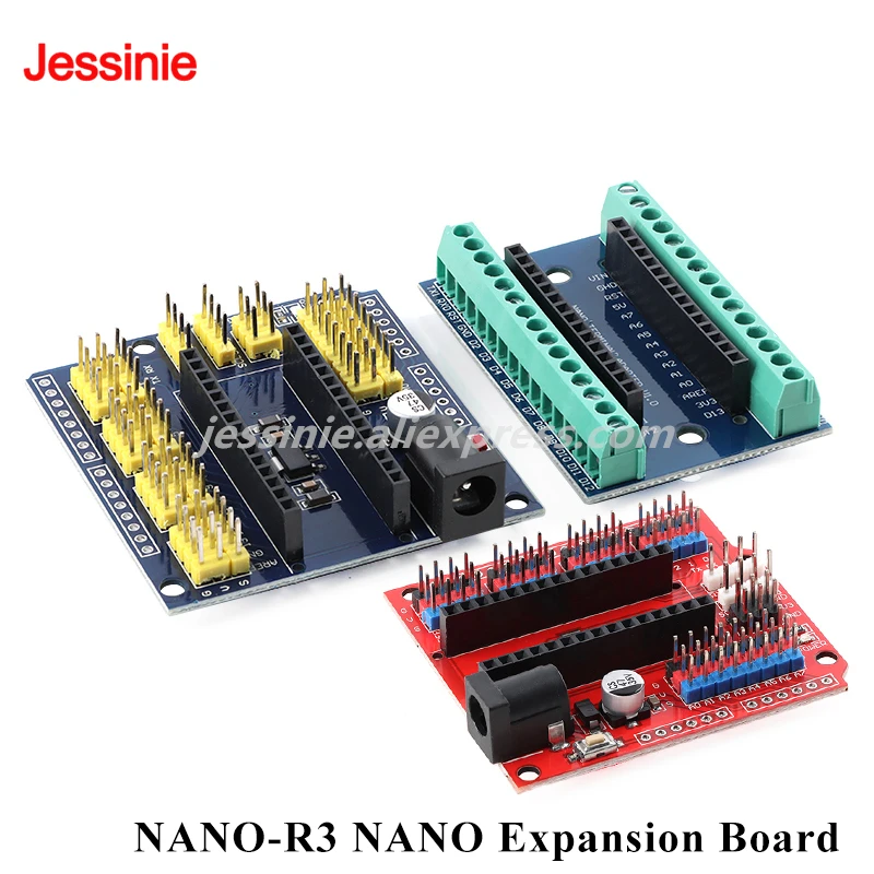Adaptador de Terminal de controlador NANO V3.0, placa de expansión prototipo IO Shield R3, módulo de desarrollo multiusos para Arduino