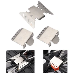 Axial SCX6 Placa deslizamiento inox – Protector eje antidesgaste
