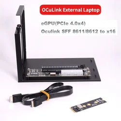 Adaptador OCuLink PCIe 4.0 M.2 NVMe a SFF-8612 para eGPU