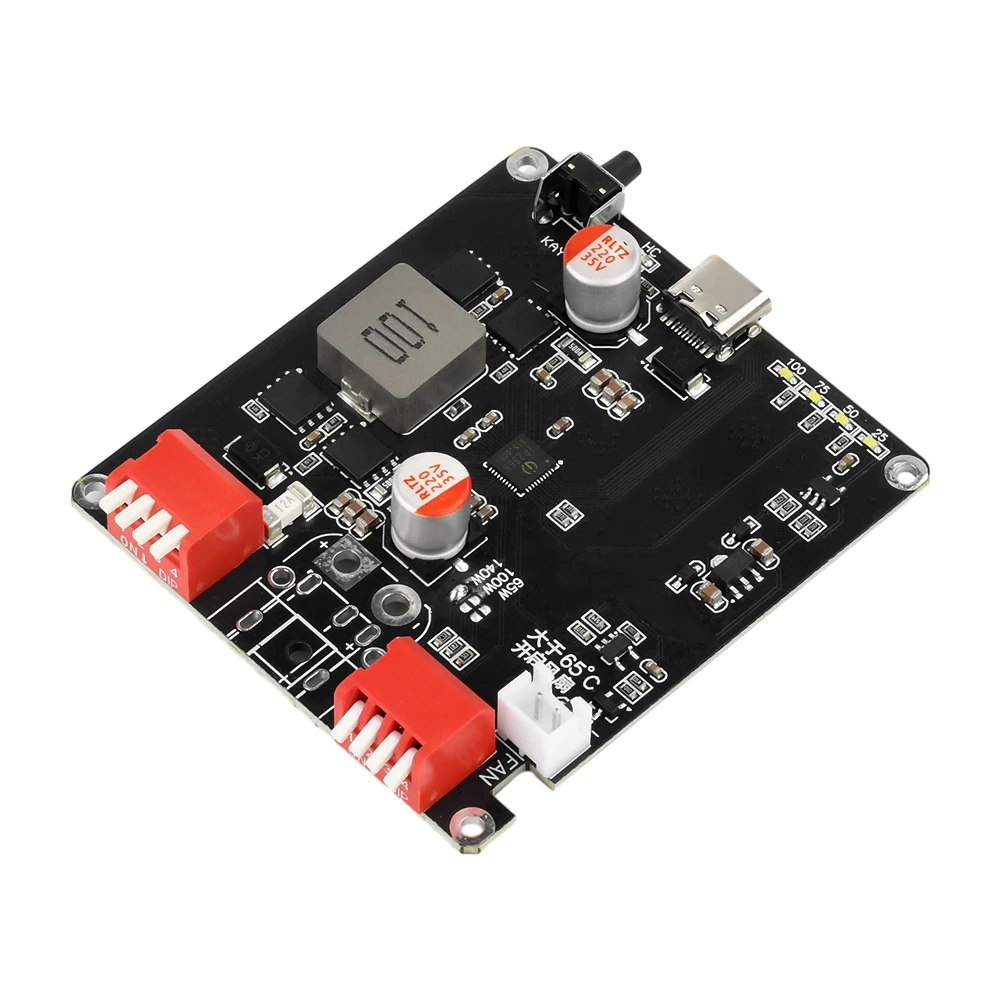 PD3.1 QC2.0/QC3.0 140W Módulo de carga rápida bidireccional 2S 3S 4S 5S 6S Placa de carga de batería de litio Li-ion Lifepo4 BMS Board - imagen 2