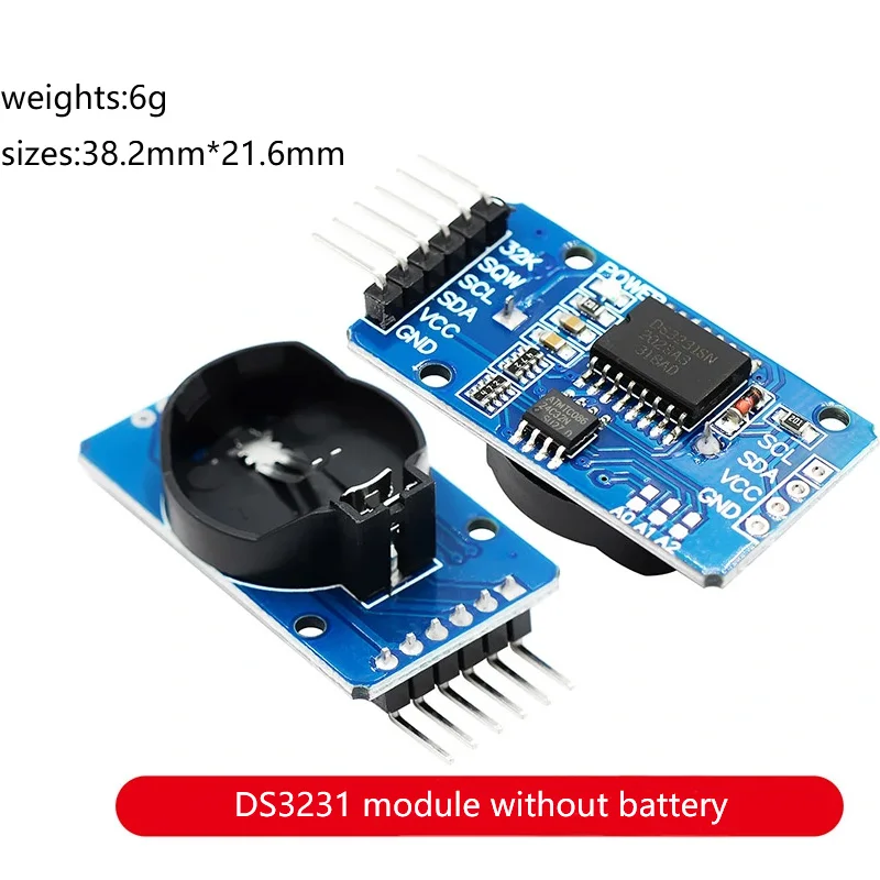 Módulo de reloj serie Raspberry Pi módulo RTC extranjero de alta precisión módulo DS3231, etc. DS3231 DS1307 PCF8563T PCF8523T DS3231SN - imagen 4