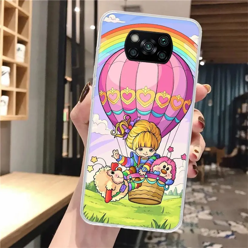 R-arcoíris lindo Brite funda de teléfono de silicona para Xiaomi Poco X3 Nfc X5 X6 X7 F7 Ultra F6 F5 Pro M6 M5S X4 F4 GT M4 M3 F3 cubierta Poco X - imagen 5