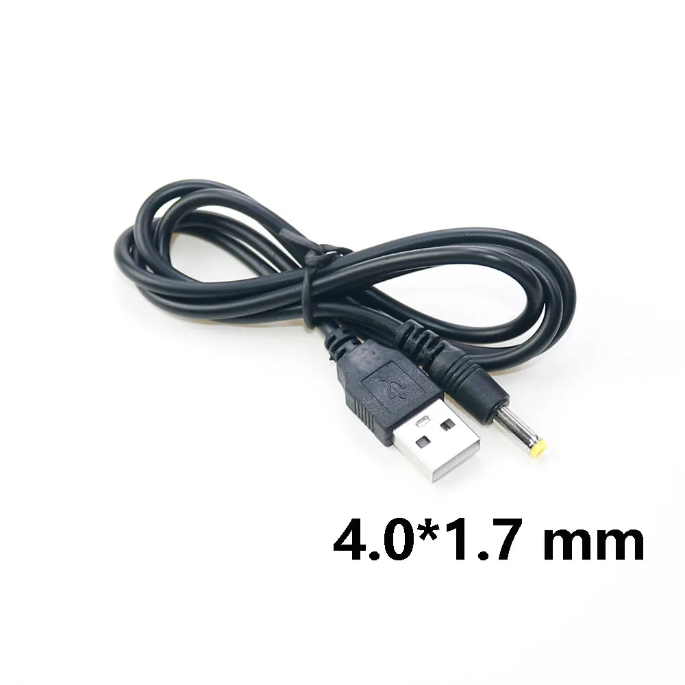 Conector de Cable de alimentación de barril de CC, 1 piezas, puerto USB a 5,5x2,1mm, 2,0x0,6mm, 2,5x0,7mm, 3,5x1,35mm, 1,7mm x 4,0, 5,5x2,1mm, 5V - imagen 3