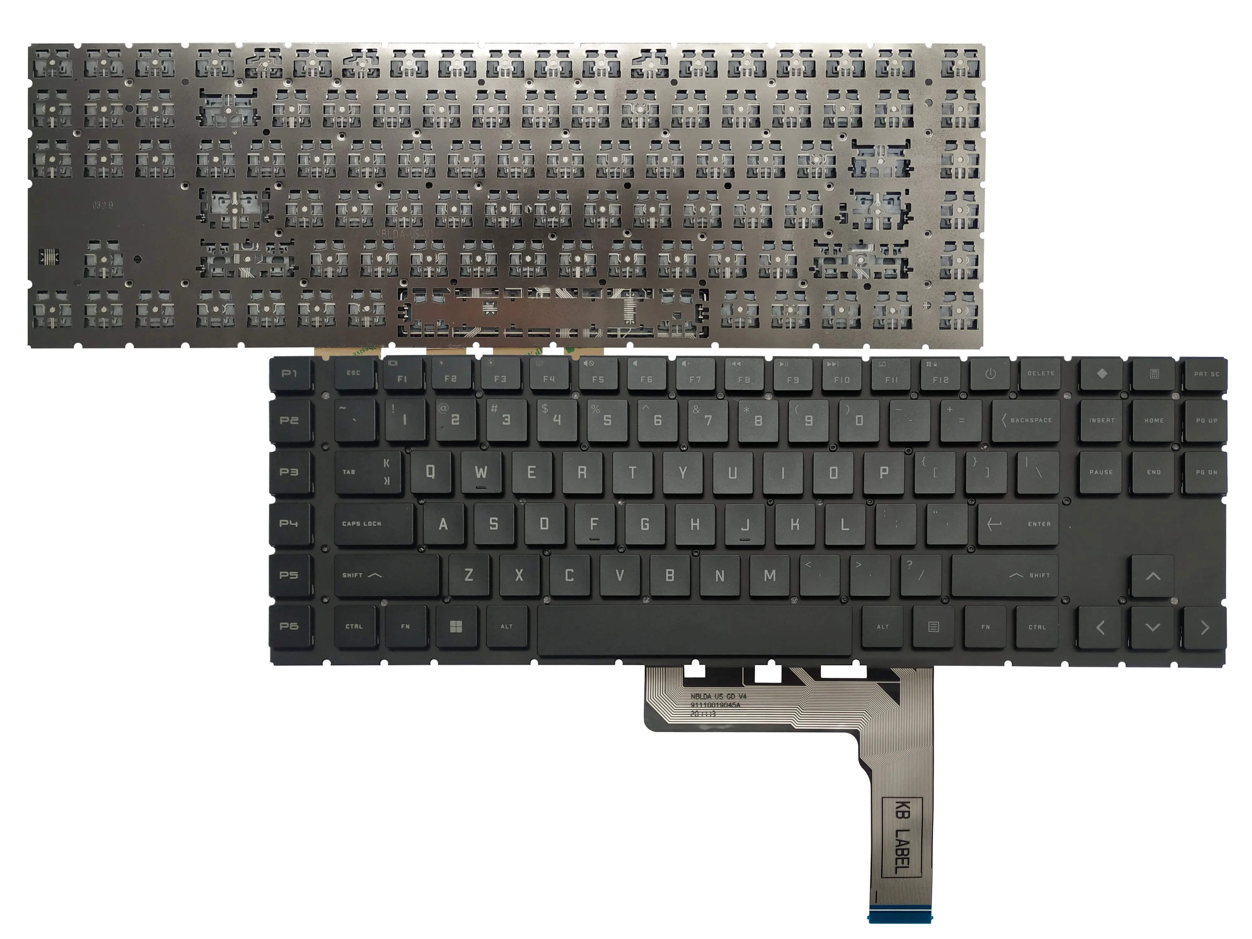 Nuevo teclado de EE. UU. Para HP OMEN 8Plus 17-CK 17-ck1001TX 17-ck1018TX 17-ck1008TX 7Plus 17-ck0059TX 9Plus 17-CM 17-cm2000TX inglés - imagen 4