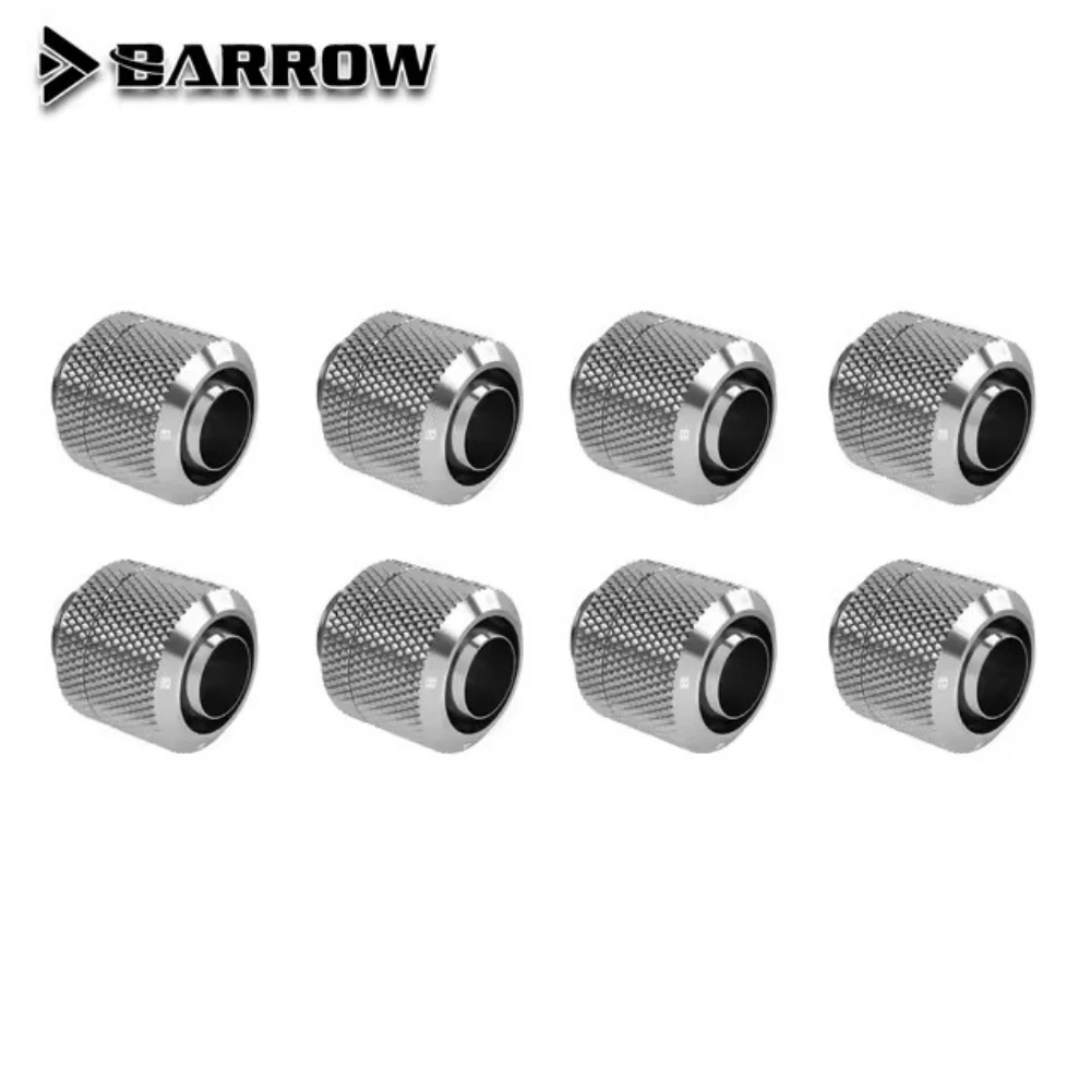 Barrow 10X13mm 10X16mm Accesorio de tubería de manguera, apriete manual Conector de enfriamiento de agua de conexión rápida para tubería suave de PE de silicona de PVC - imagen 5