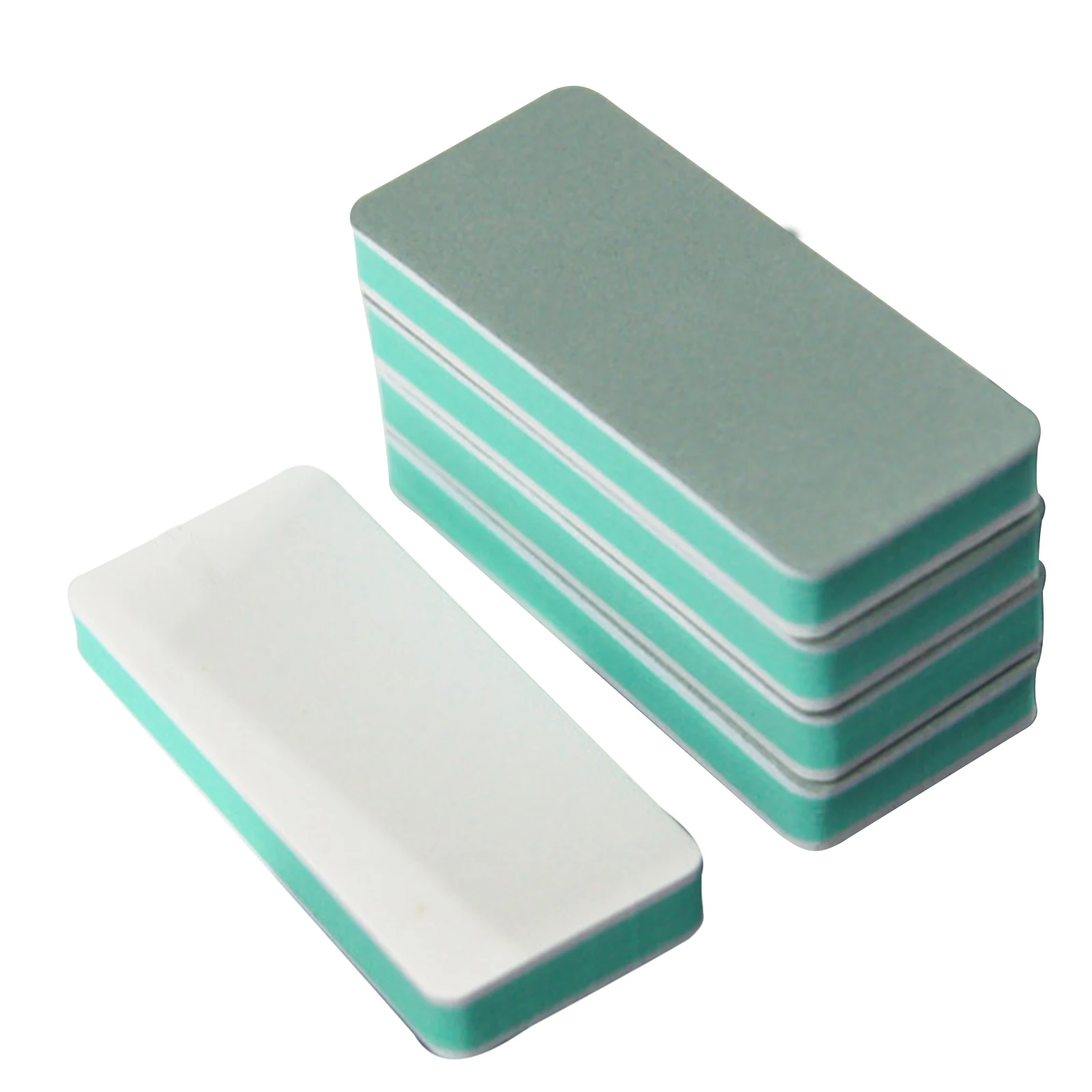 Esponja de lijado de doble cara 600 #   & 3000 # Bloques de lijadora manual reutilizables multifuncionales de grano para pulido de correa de caja de reloj - imagen 4
