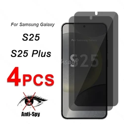 Protector de pantalla antiespía Samsung Galaxy S25/S25+ templado