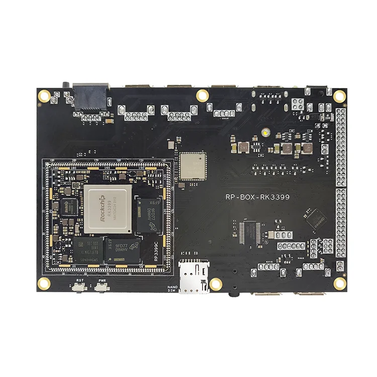 Placa de desarrollo Rockchip rk3399 placa central rk3399 4K rockchip RP-BOX-RK3399 - imagen 2