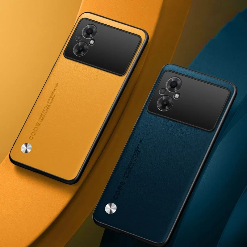 Funda de cuero PU de lujo para Xiaomi Poco M5, cubierta mate de silicona a prueba de golpes, protección de teléfono para Poco M5S M5 S PocoM5 Coque - imagen 3