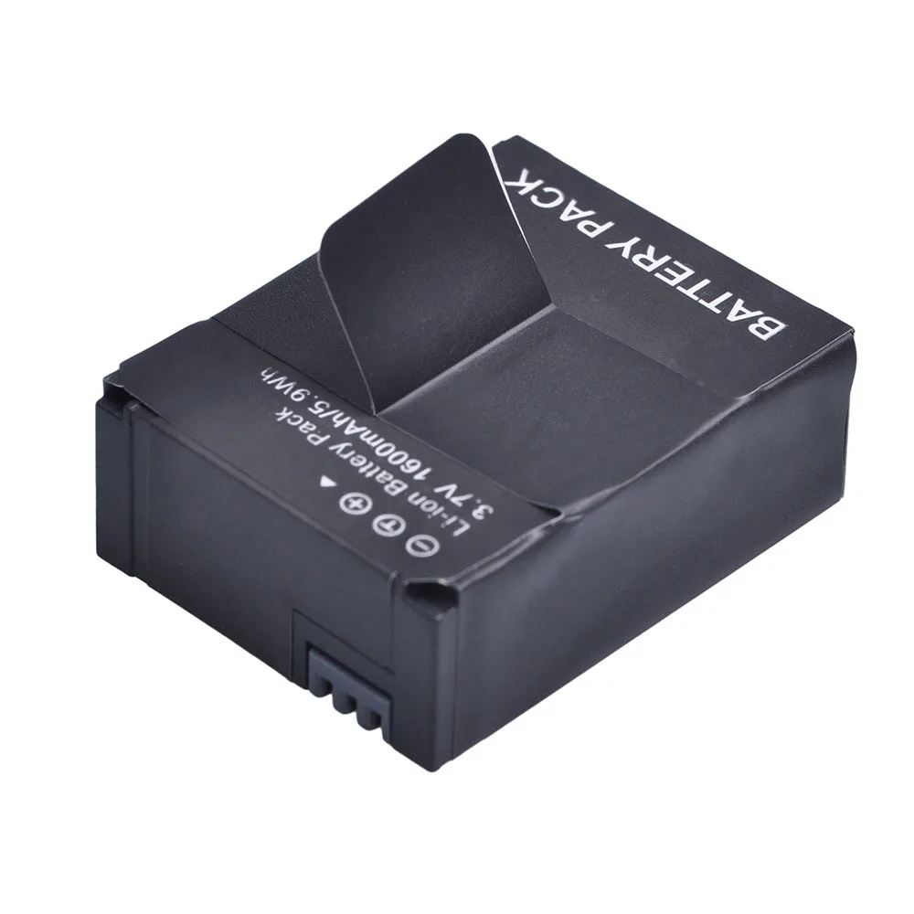 Batería de AHDBT-302 de 1600mAh, cargador LED para GoPro Hero3, Hero3 +, Plata/Negro, GoPro AHDBT-201,AHDBT-301,AHBBP-301 - imagen 3