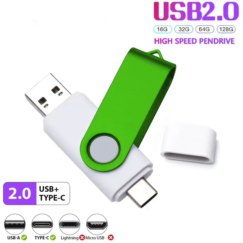 Unidad flash USB de alta calidad 128MB 256MB 1GB 2GB Logotipo personalizado gratuito Pendrive 4GB Memory Stick Capacidad real U Disk Cle Usb 8G 32G