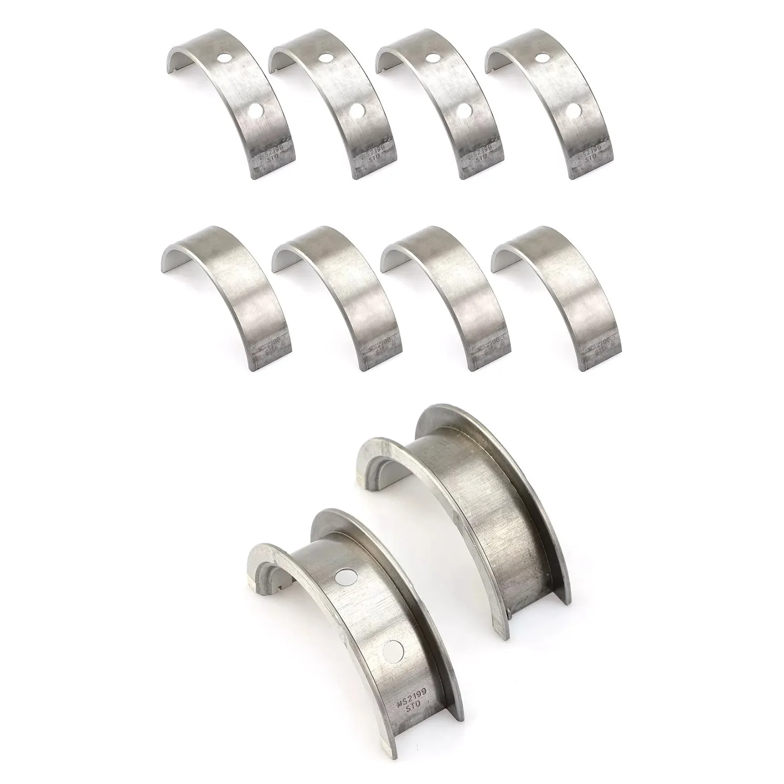 Anillo de pistón y cojinetes principales y bielas, accesorios para automóviles, C96008, BC409J, Chevy, GM, Hummer, Isuzu, MS2199, 1 Juego - imagen 3