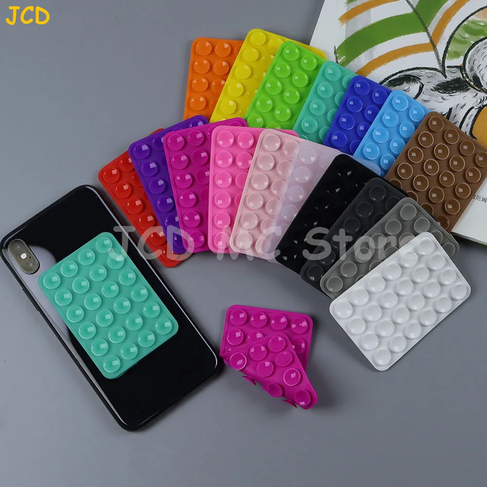 Ventosa fuerte de doble cara, antideslizante de silicona para teléfonos móviles, soporte universal para teléfonos móviles, 2 uds. - imagen 2