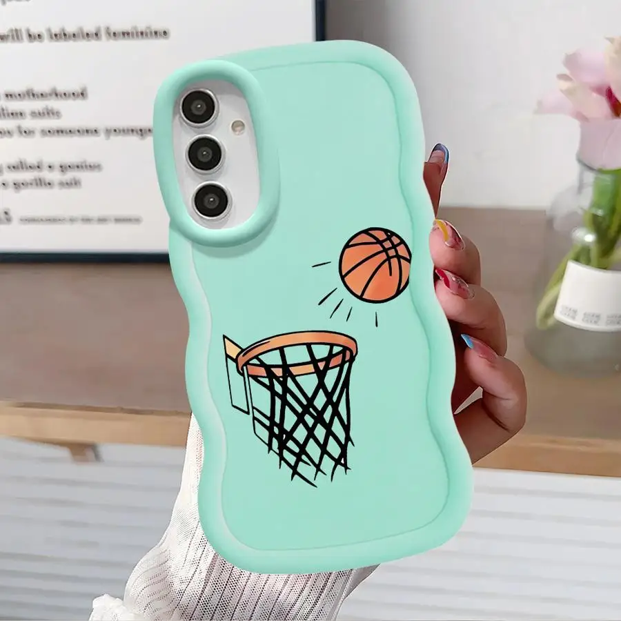Funda de teléfono suave para Samsung Galaxy A14 A13 A33 A35 A12 A16 A36 A21s A26 A34 A11 A15 juega al baloncesto bien - imagen 3
