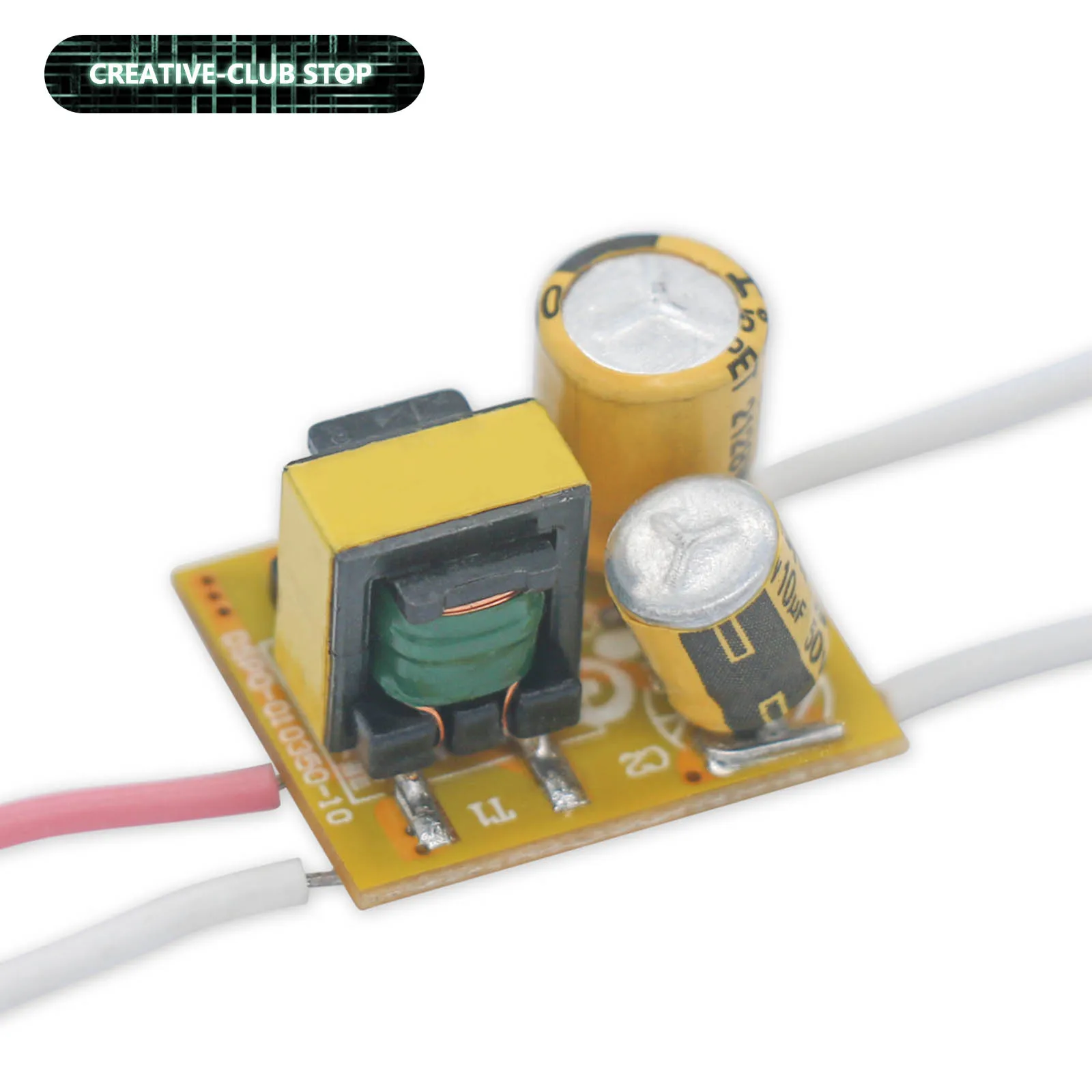 Transformador de luz LED con controlador IC inteligente, 1-3W, 3-5W, 250mA, DC3-12V, controlador no aislado para bombilla, fuente de alimentación de diodo LED