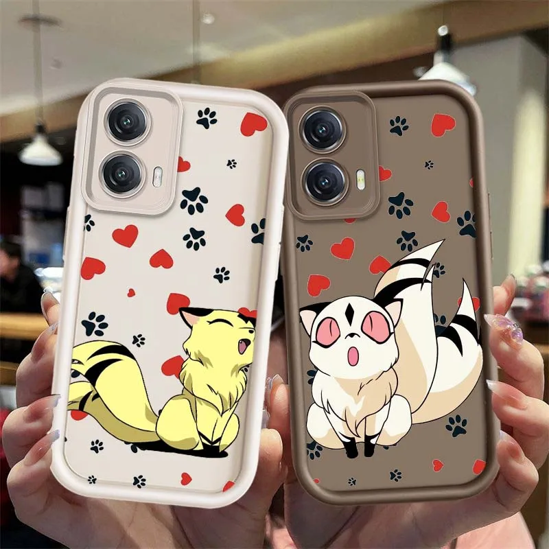 Inuyasha Kirara Anime para Motorola G Stylus Pure G55 G54 G75 G85 G84 G32 G24 G23 G13 G04 5G 2025 cubierta de la caja del teléfono de la escalera del ojo - imagen 2