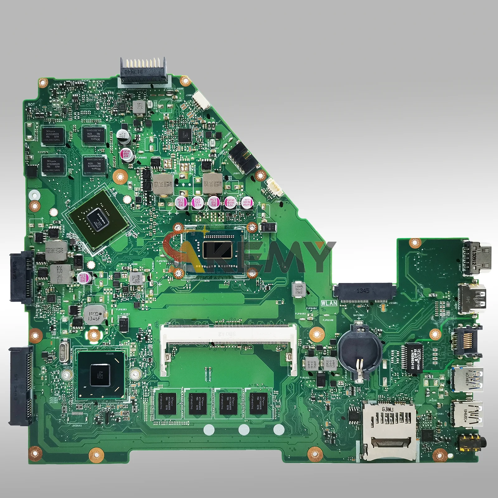 Placa base para ordenador portátil X550CC para ASUS VivoBook X550VC X550CL X550C X550VB X550CC Y581C A550V X552 R513C con CPU I3 I5 I7 - imagen 3