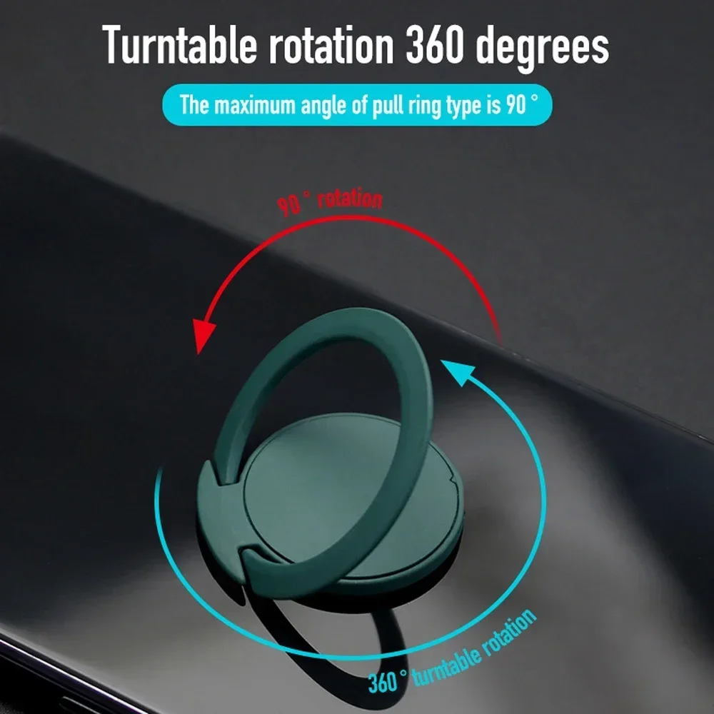 Magnetic Phone Holder Rotatable Adjustable Magnet Back Sticker Ring Stand for IPhone 14 13 Huawei Universal Phone Accessories - imagen 3