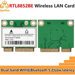 Waveshare RTL8852BE – Tarjeta WiFi 6 con Bluetooth 5.2