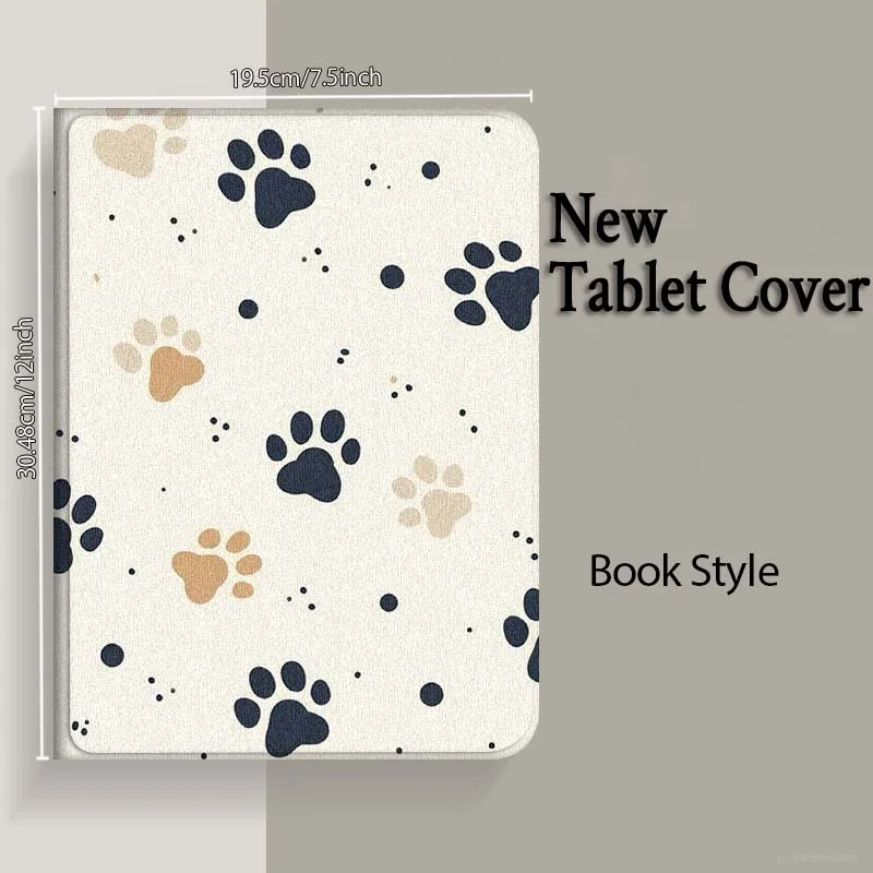 Arte huellas de animales para Lenovo Xiaoxin Pad Pro Tab M10 K10 Plus 3. ° Y700 Gen 11 11,2 11,5 12,7 8,8 pulgadas funda para tableta - imagen 5