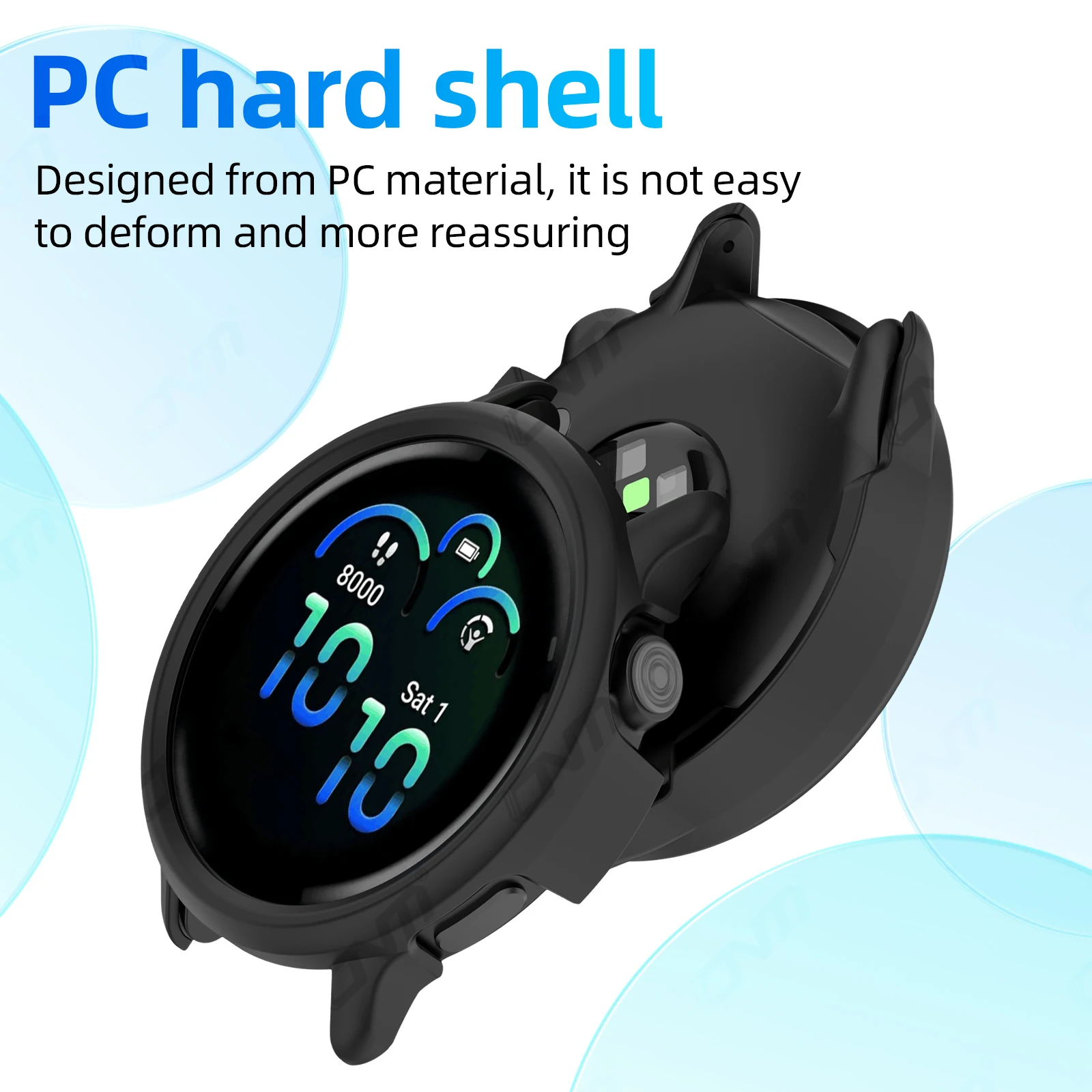 Funda rígida de PC para Garmin Vivoactive 6, carcasa protectora a prueba de golpes para accesorios de reloj inteligente Garmin Vivo active 6 - imagen 4