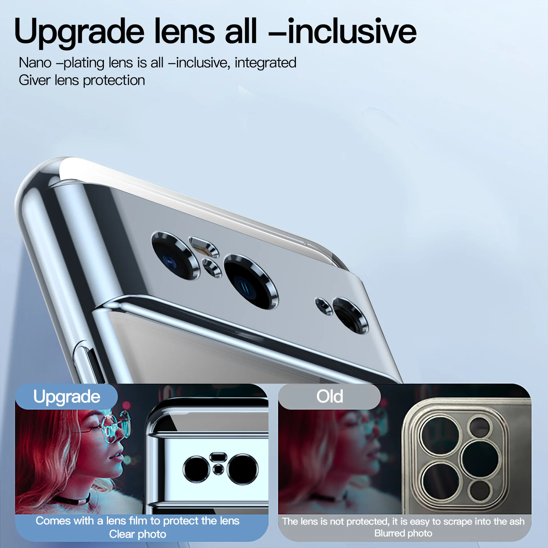 Funda de TPU con carga inalámbrica para Google Pixel 8 Pro, cubierta transparente antigolpes, 2023 - imagen 5