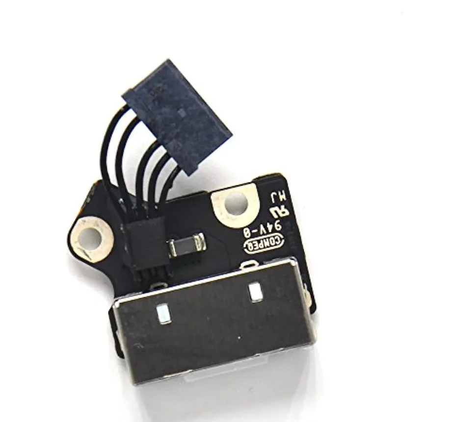 Placa de alimentación DC Original, puerto de carga 820-3109-A para Macbook Pro Retina de 15 pulgadas, A1398, 2012, 2013, 2014, 2015, año