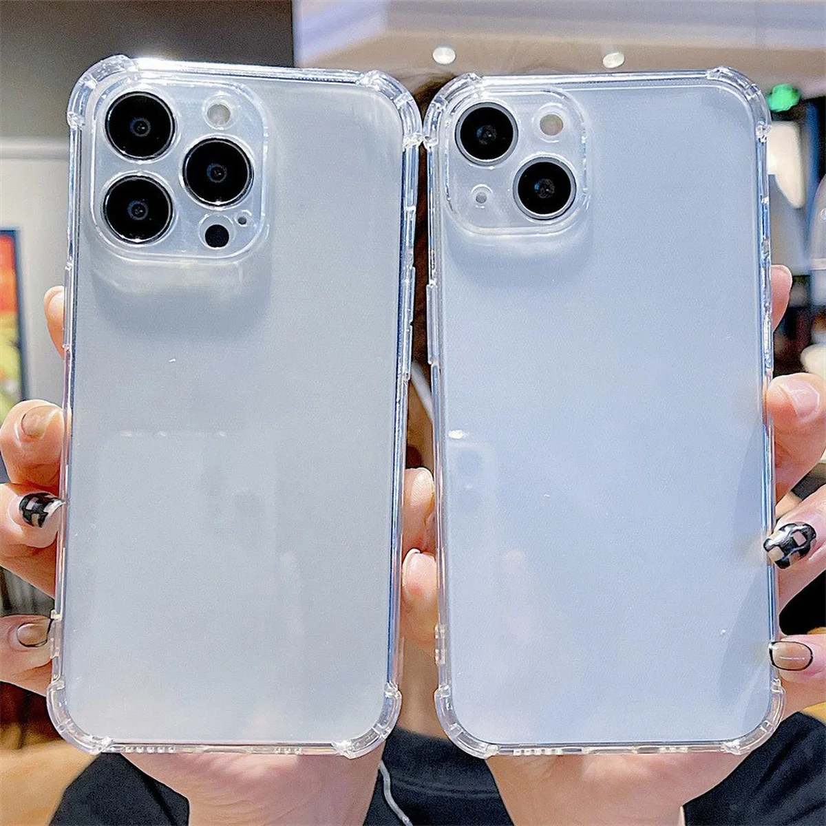 Funda de teléfono de silicona suave para Samsung A56 5G A55 A54 A16 A15 A53 A52 A36 A35 A26 A25 A14 A13 A06 A05s A34 A32 A22 A05 - imagen 2