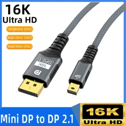 Cable Mini DisplayPort a DP 8K 60Hz / 4K 144Hz video para MacBook