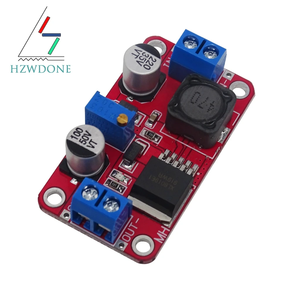 Módulo de potencia elevador de 5A DC-DC, convertidor de voltios de refuerzo de 3,3 V-35V a 5V 6V 9V 12V 24V XL6019, regulador de salida ajustable - imagen 3
