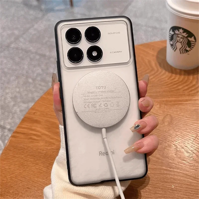 Funda magnética para ASUS ROG Phone 8, funda MagSafe transparente, funda trasera para teléfono ROG 8 8Pro Phone8Pro, carcasa protectora a prueba de golpes - imagen 4