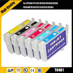 Cartucho de tinta recargable compatible Epson Stylus RX500 y R200