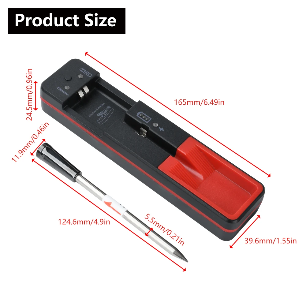 Termómetro inalámbrico para carne y alimentos, herramienta de cocina para horno, parrilla, barbacoa, bistec, Bluetooth, medidor de temperatura, accesorios para barbacoa - imagen 4