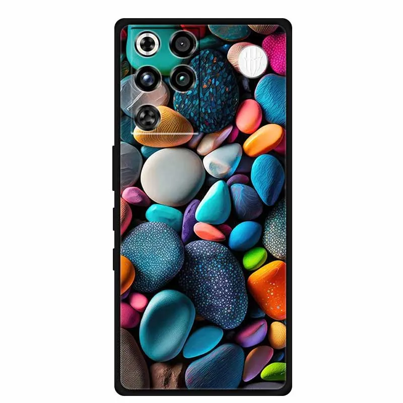 Funda para ZTE Nubia Red magic 11 Pro + Redmagic 11 pro plus, funda de teléfono de silicona suave, parachoques protector de TPU, escudo de Color de moda - imagen 3