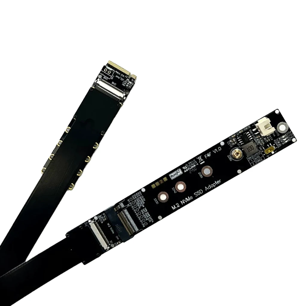 Cable de extensión M.2 NVMe SSD FFC, tarjeta elevadora de unidad de estado sólido GEN5 para llave M.2 NVMe M a PCI Express 5,0 X4 PCIE F44SF F44AB - imagen 3