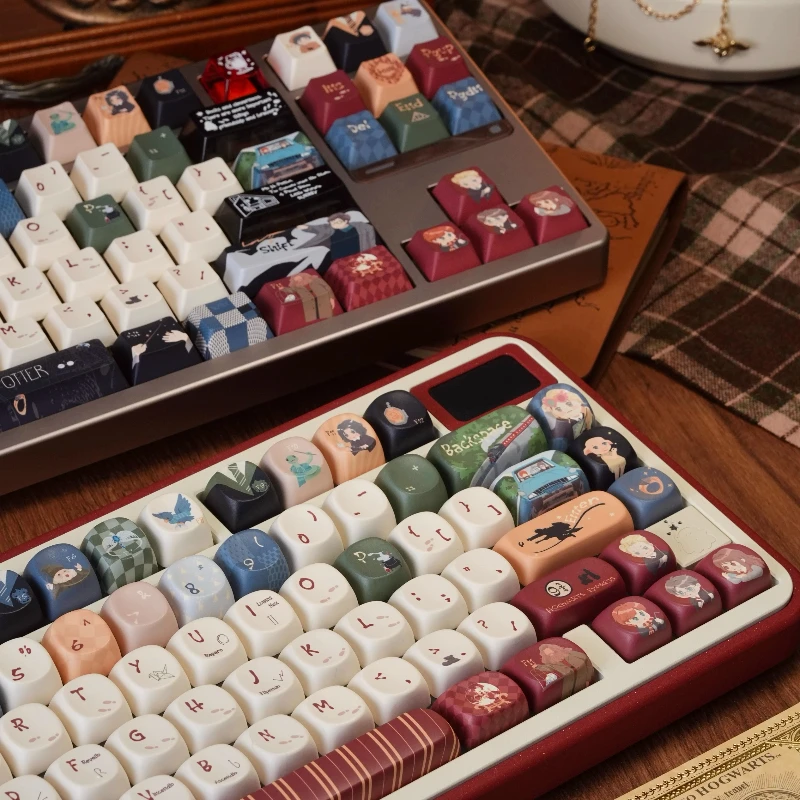 Gran oferta, teclas de artista, sublimación pbt personalizada, teclas de perfil de cereza/SOA, bonito diseño Original, tecla de punto de Anime de dibujos animados - imagen 2