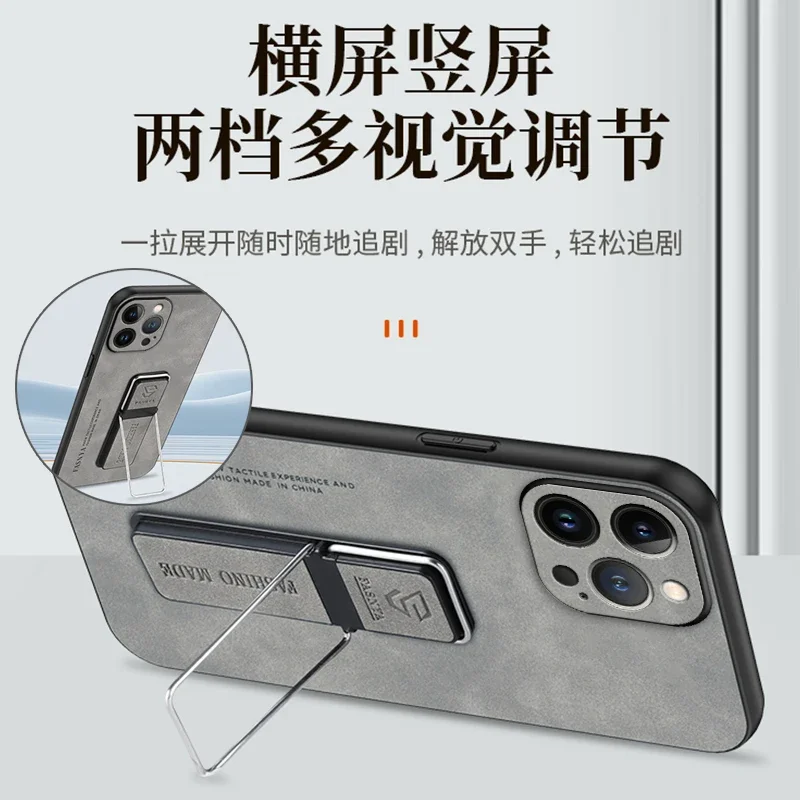 Funda de piel de oveja S25 para Samsung S25 Ultra Plus, soporte mate, protección trasera de silicona para Galaxy S 25 S25 + - imagen 5