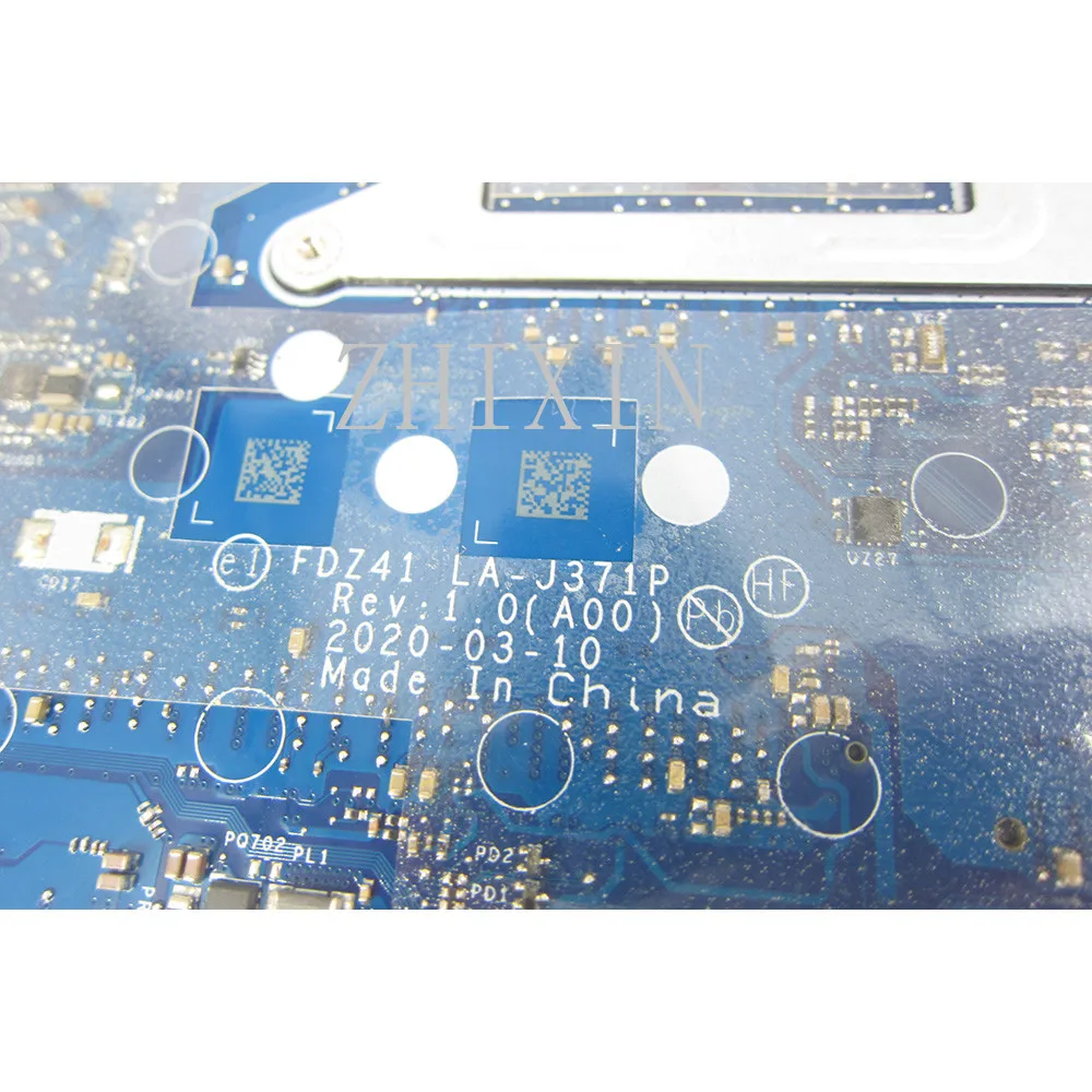 Placa base para ordenador portátil FDZ41 LA-J371P para DELL Latitude 5410 con CPU de I3-10310U CN-030CV1 030CV1, prueba completa - imagen 3