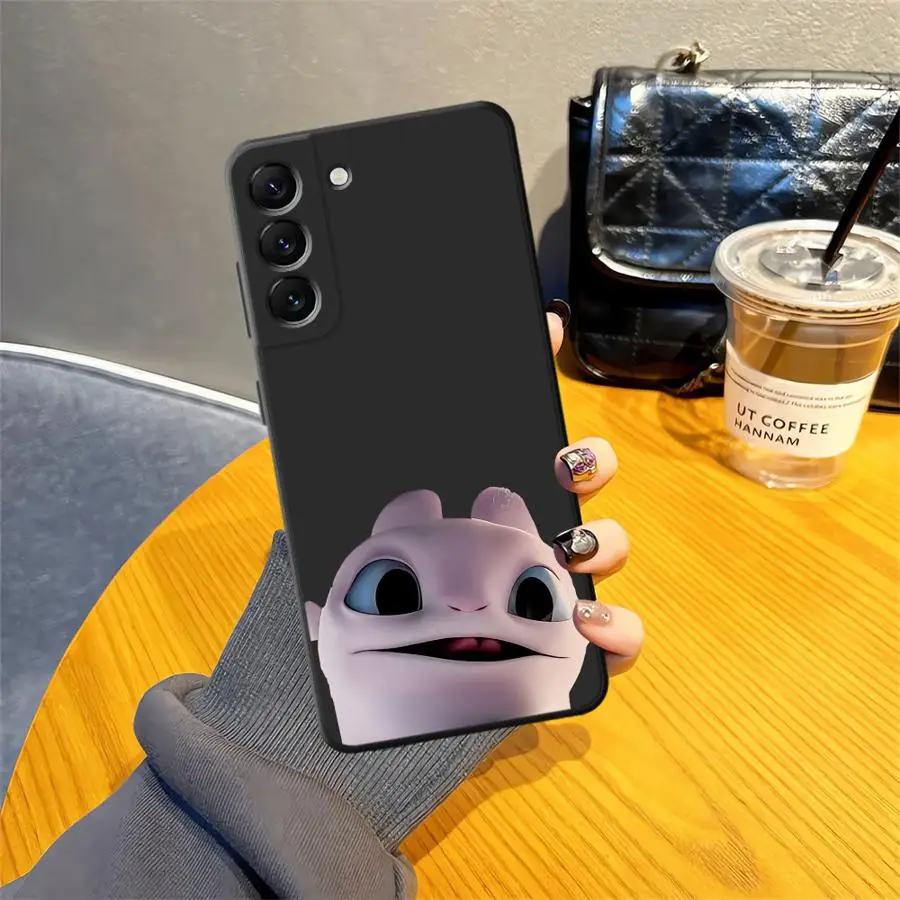 Funda de teléfono suave negra con bonito dragón de dibujos animados para Honor Magic5Lite X6 90 X7 X5b 70 X9a 200 400 Lite X8 8X - imagen 3