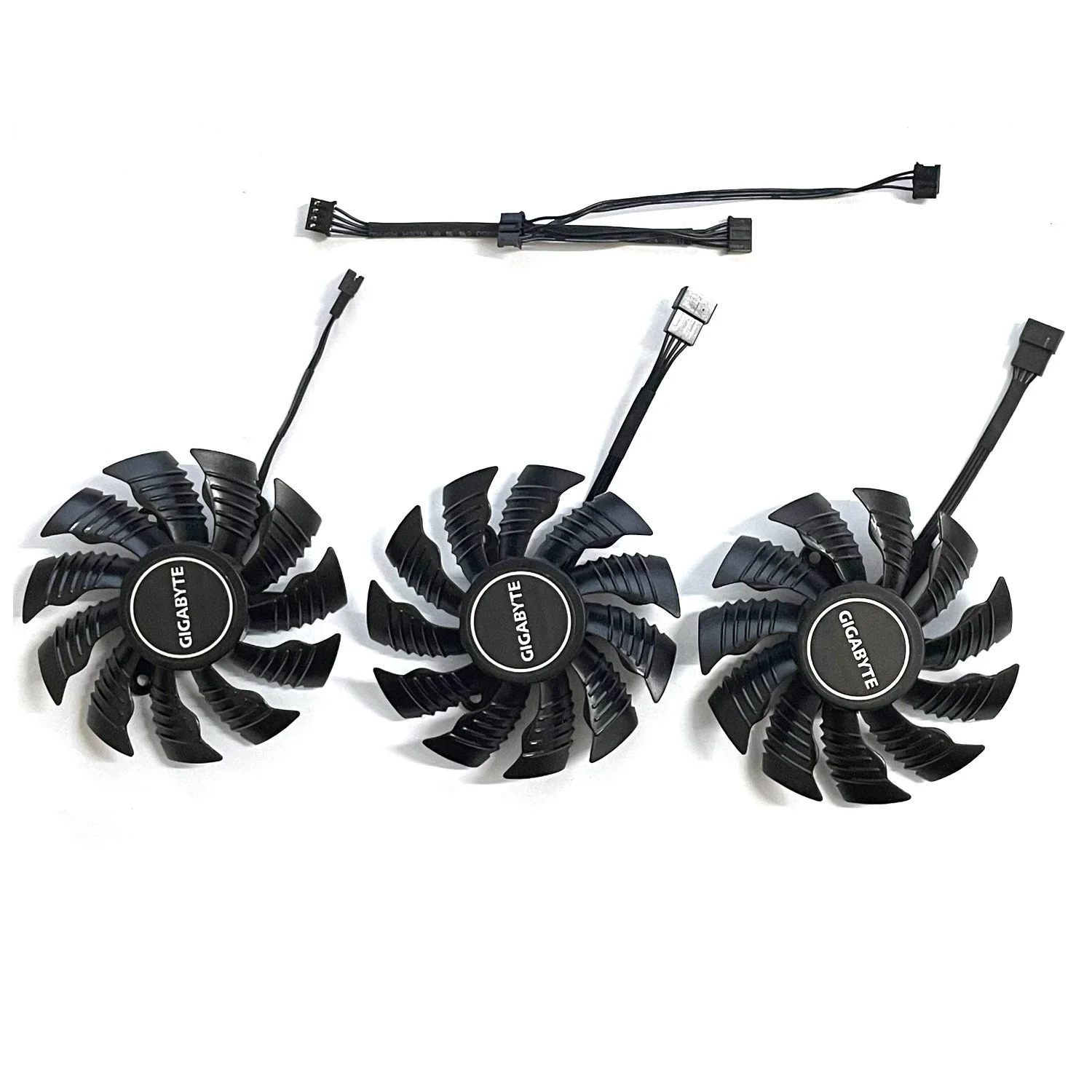 T128015SU PLA09215S12H DC 12V 0.5A 82MM 4PIN RTX2080ti GPU ventilador para Gigabyte Geforce RTX 2070 2080 Super RTX 2080Ti tarjeta gráfica - imagen 3