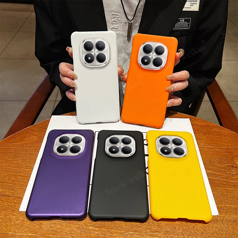 Funda de plástico duro mate de goma de lujo para Xiaomi Redmi Note 15 Note15 Pro Plus ProPlus Note15Pro + funda trasera para teléfono de PC - imagen 2