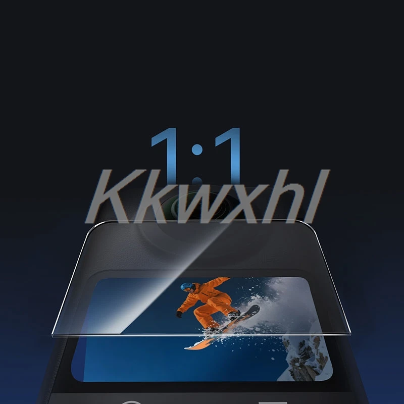 2 uds 9H HD película de lente de cámara para DJI OSMO 360 en DJIOSMO360 OSMO360 cubierta protectora trasera de vidrio templado - imagen 3